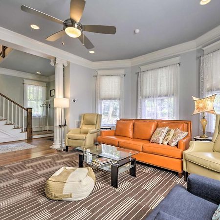 Elegant Raleigh Home With Porch, Walk Downtown! المظهر الخارجي الصورة