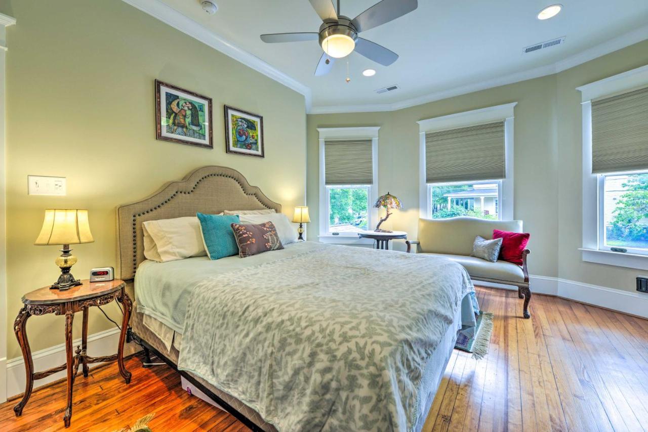 Elegant Raleigh Home With Porch, Walk Downtown! المظهر الخارجي الصورة